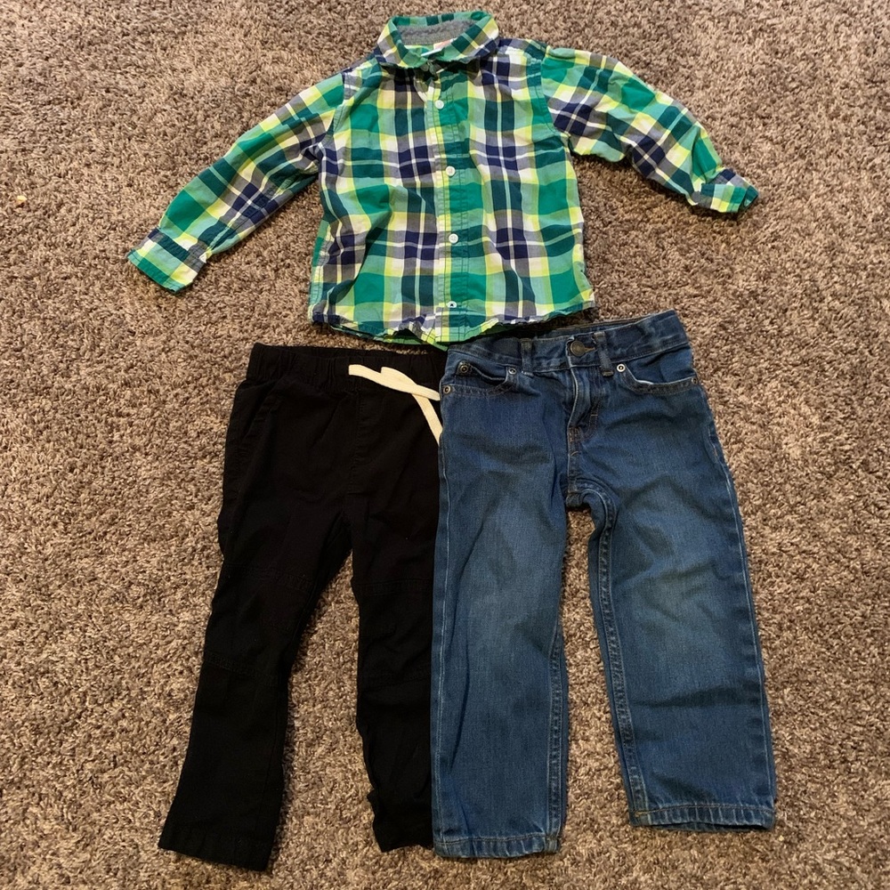 Pants and shirt bundle